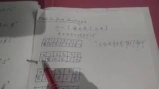 Move to front decoding.