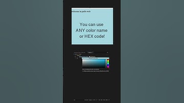 How to change background color in html(super easy)