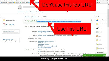 Creating Links To Library Resources