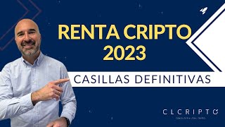 Casillas Cripto en Renta 2023: Tutorial Como declarar las criptomonedas en la renta