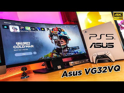 Asus VG32VQ Curved With PlayStation 5 (First Test)