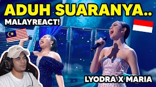 LYODRA X MARIA - NEVER ENOUGH | Malay React! 😲😍