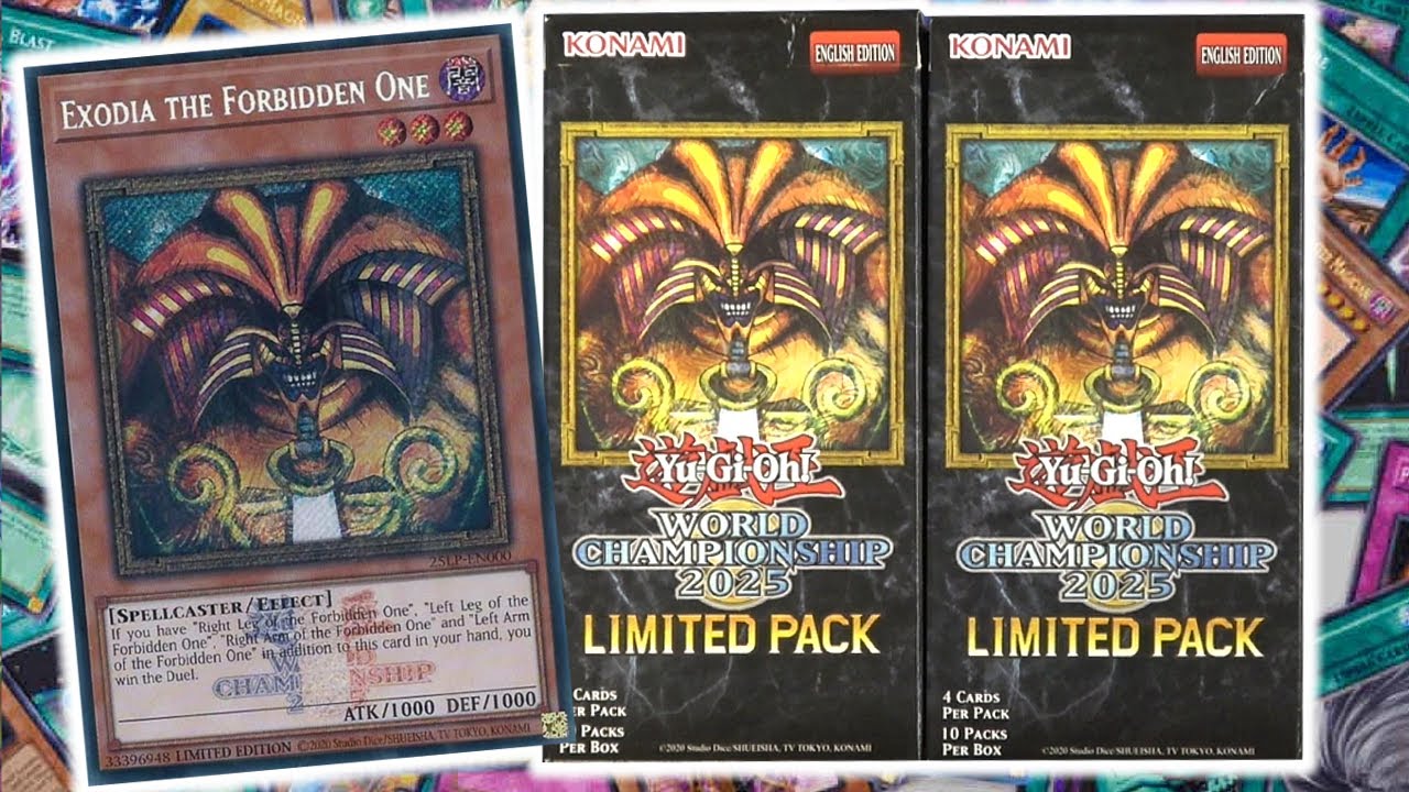 Yu-Gi-Oh! Limited Pack World Championship 2025 Box Opening