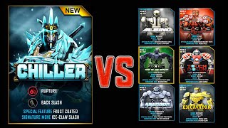 REAL STEEL WRB New Update New Robots Chiller VS WRB II & Gold Robots & WRB-FX