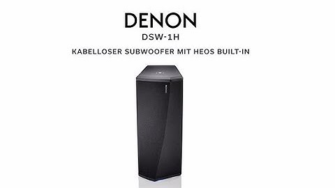 DSW-1H - Wireless Subwoofer mit HEOS Built-in