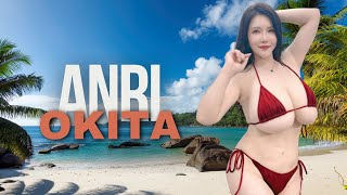 Anri Okita ⭐ Glamorous Plus Size Model Curvy Fashion | Bio & Facts