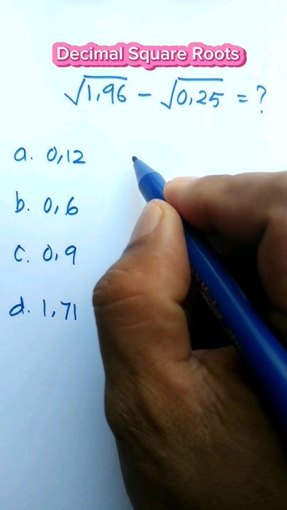 Decimal Square Roots Problem maths shorts YouTube decimal-square-roots-problem-maths-shorts-youtube