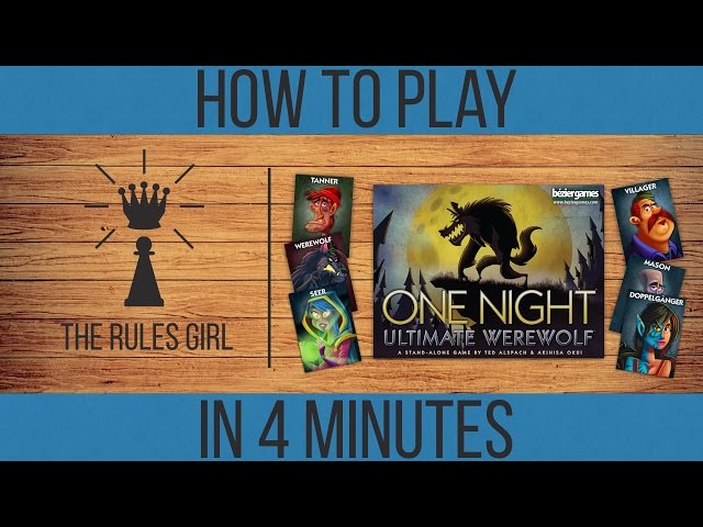 One Night Ultimate Werewolf - Bezier Games