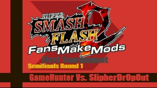 SSF2 FMM Tourney 12/23-Gamehunter (Regular colored Goku) vs. SlipherDr0p0ut (alt. Goku/Cross)