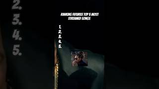 Ranking Futures Top 5 Most Streamed Songs #future #viralvideo