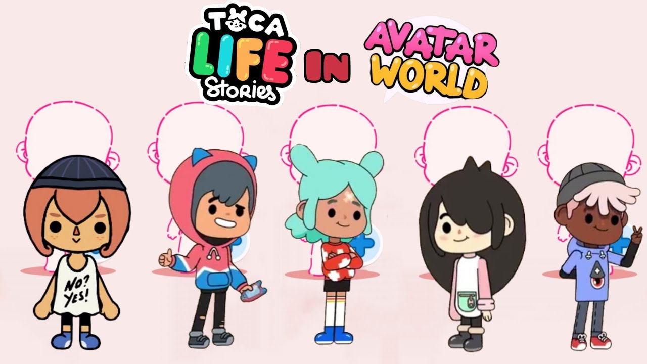How To Make Toca Life Stories😍🌃 in Avatar World!! 