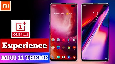 Oneplus Experience v2 MIUI 11 THEME| Android Boot animation theme|Digital Avatar