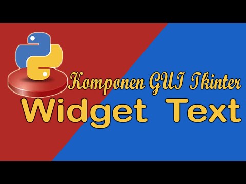 Text Tkinter Python GUI Tutorial #11