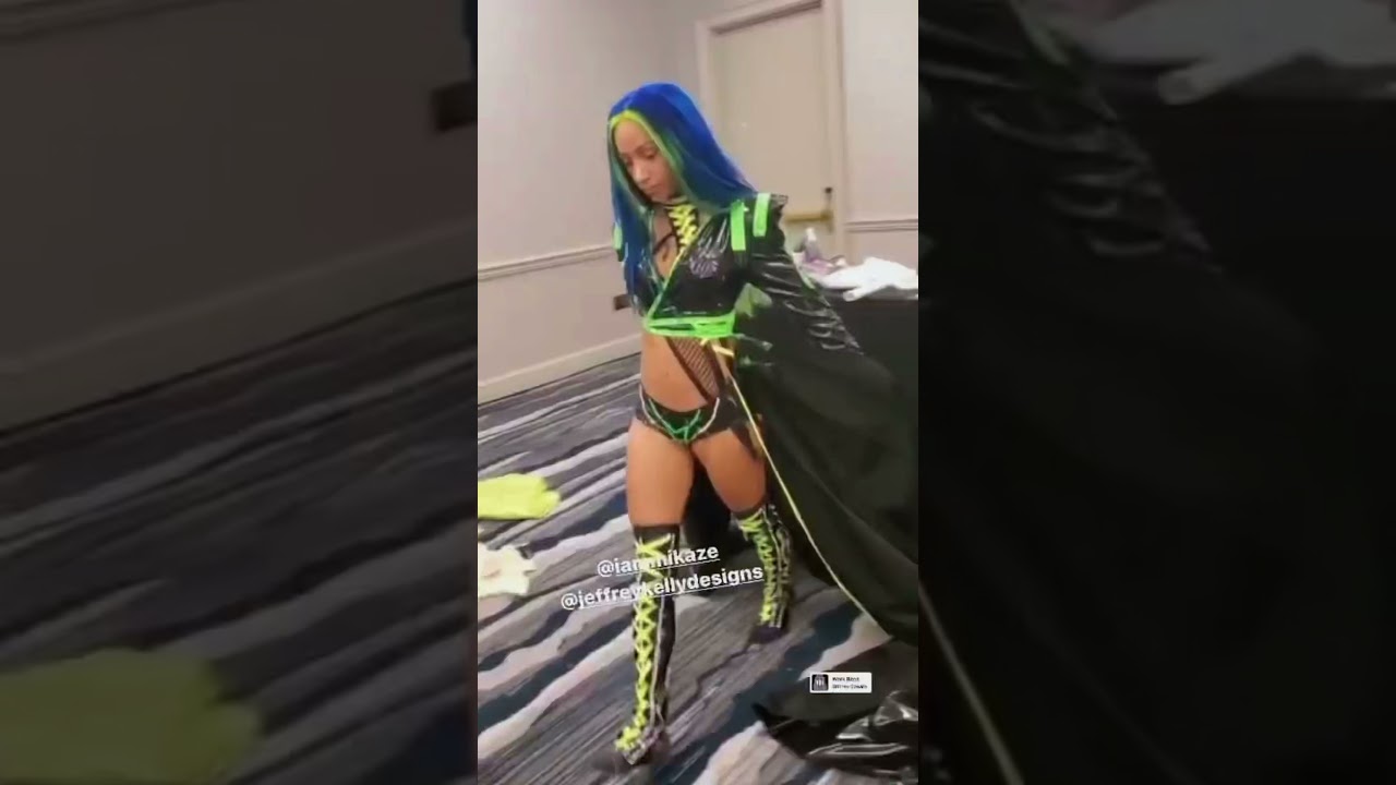 Sasha Banks “Behind the Scenes” of WrestleMania 37! |LegitBossedUp 