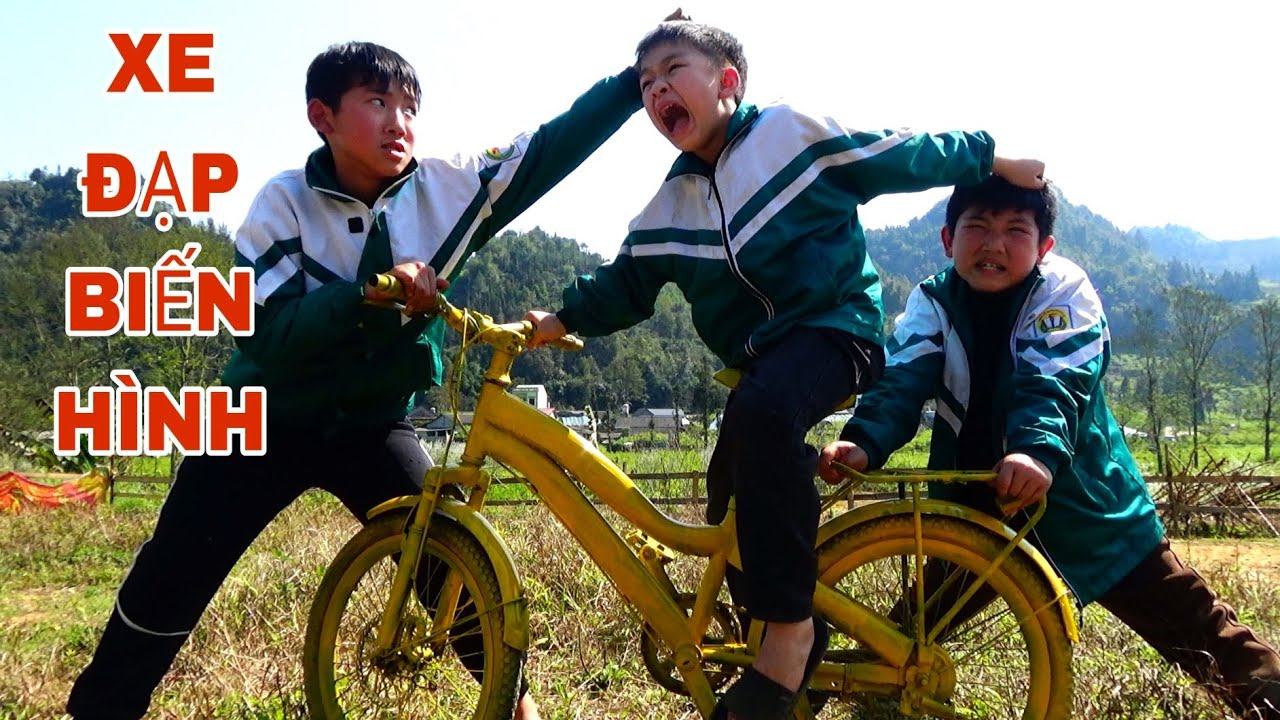 TIỂU BẢO VLOG ( TẬP 17) XE ĐẠP BIẾN HÌNH ( HỌC SINH HƯ )