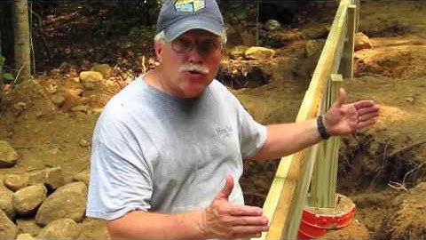 DIY Shed AsktheBuilder Wood Floor Beam on Posts