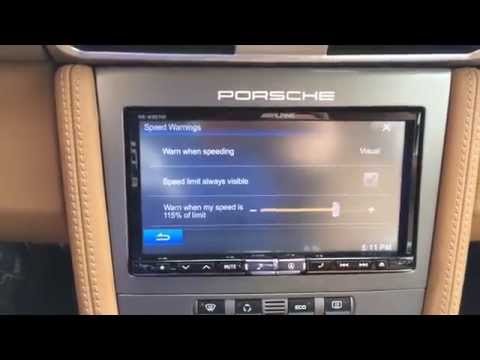 alpine-ine-w957hd-navigation-system-demo-porsche-pcm-upgrade-package-navigation-bluetooth-sirius