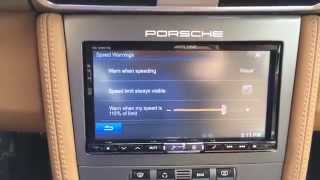 Alpine INE W957HD Navigation System Demo Porsche PCM Upgrade Package Navigation Bluetooth Sirius screenshot 5