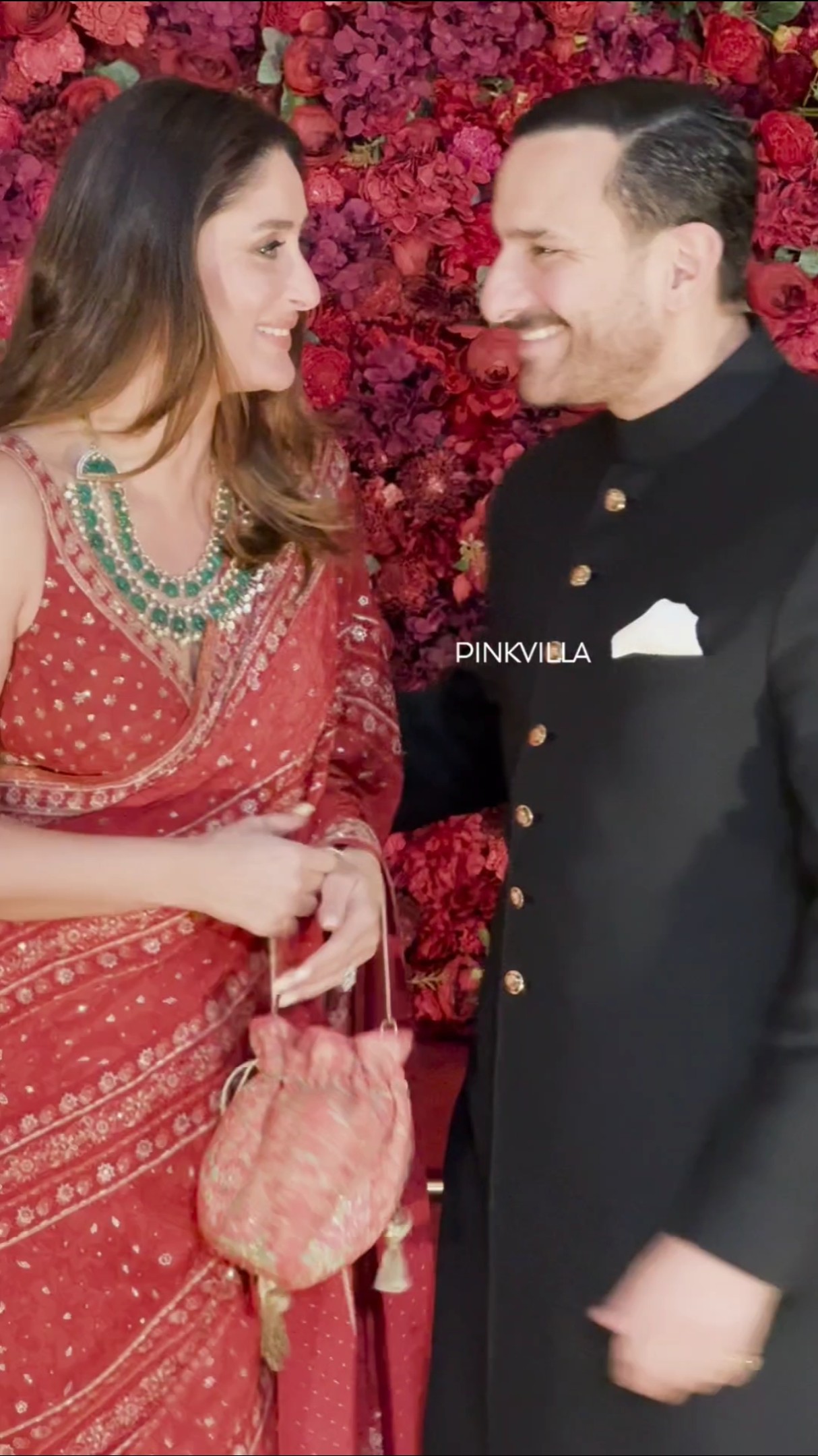 Kareena Kapoor Khan \u0026 Saif Ali Khan at Aadar Jain's WEDDING | #shorts #bollywood #wedding