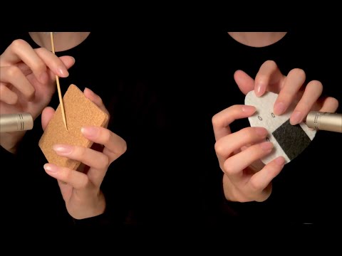 ASMR 脳がゾクゾク！コースタースクラッチング(No Talking)