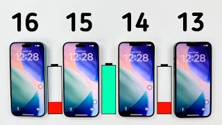 Ios 26 Beta 3 Battery Drain Test Ft Iphone 16 Vs Iphone 15 Vs Iphone 14 Vs Iphone 13