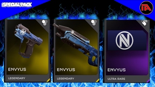 AMAZING Halo 5 TEAM ENVYUS Pack Opening!!! (HCS Req Pack)