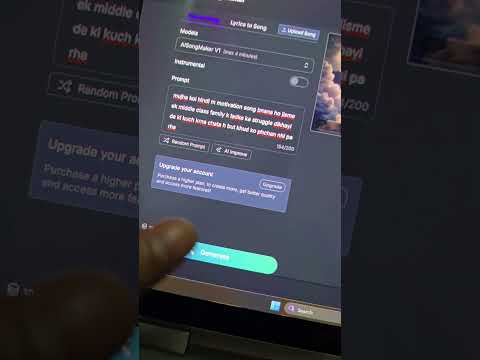 How To Create AI Songs Ai Reels Shortvideo Song Music Musicvideo Movie Singer Artist Art