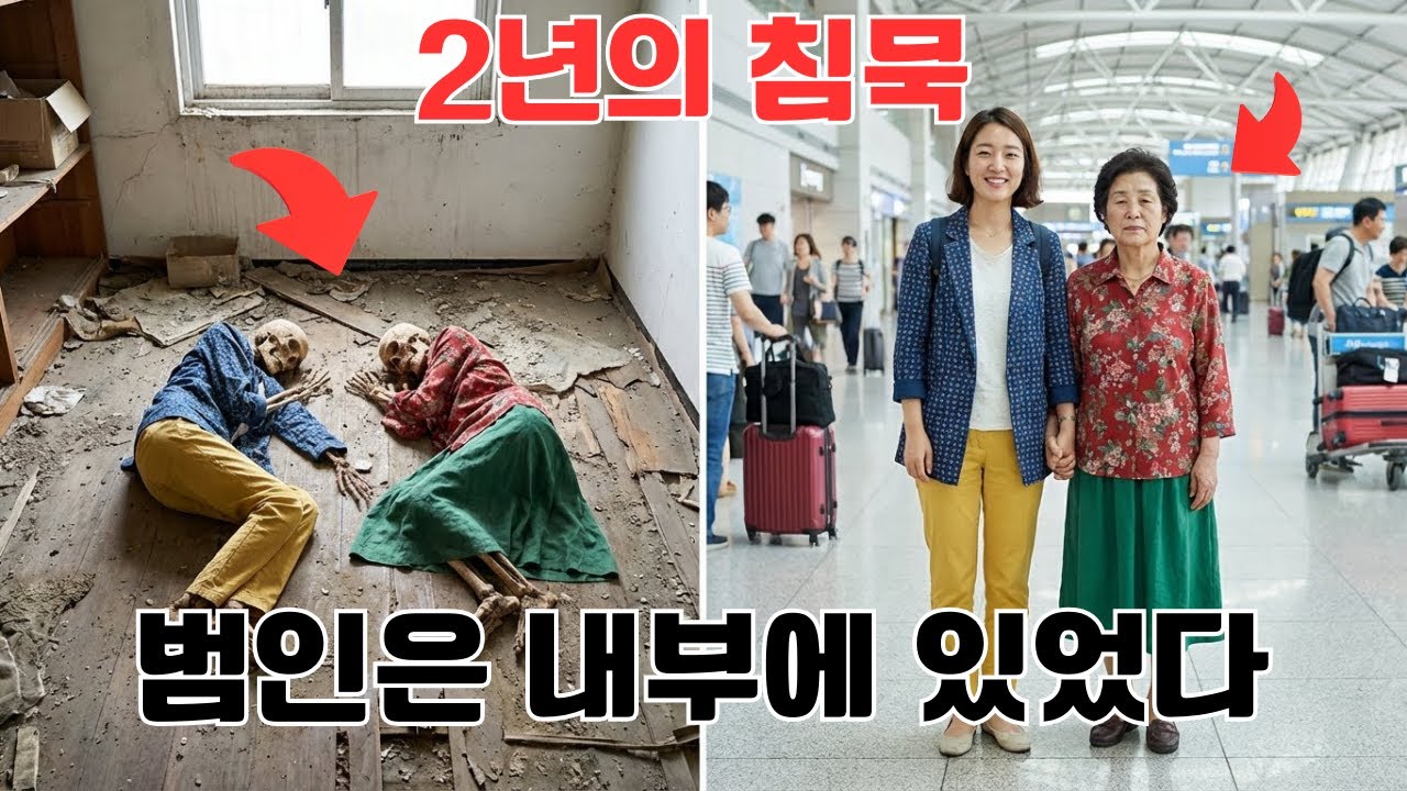 2년간 공항 창고에 갇힌 진실, 사라진 모녀와 직원의 소름 돋는 비밀