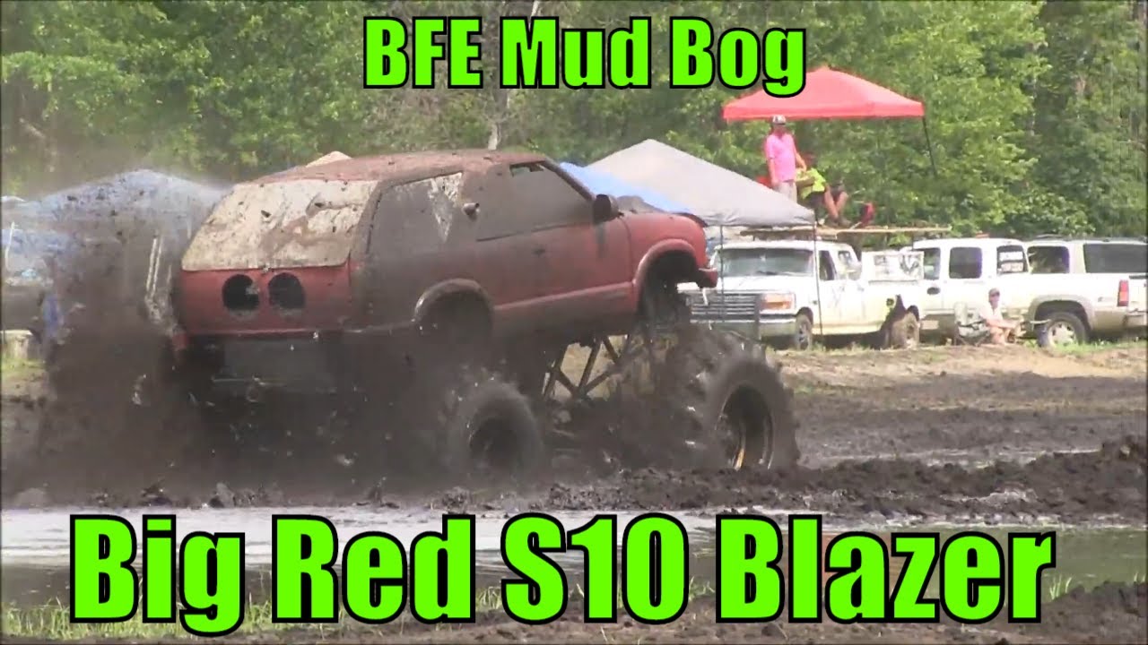 Big Red Blazer At BFE Mud Bog -- July 2020