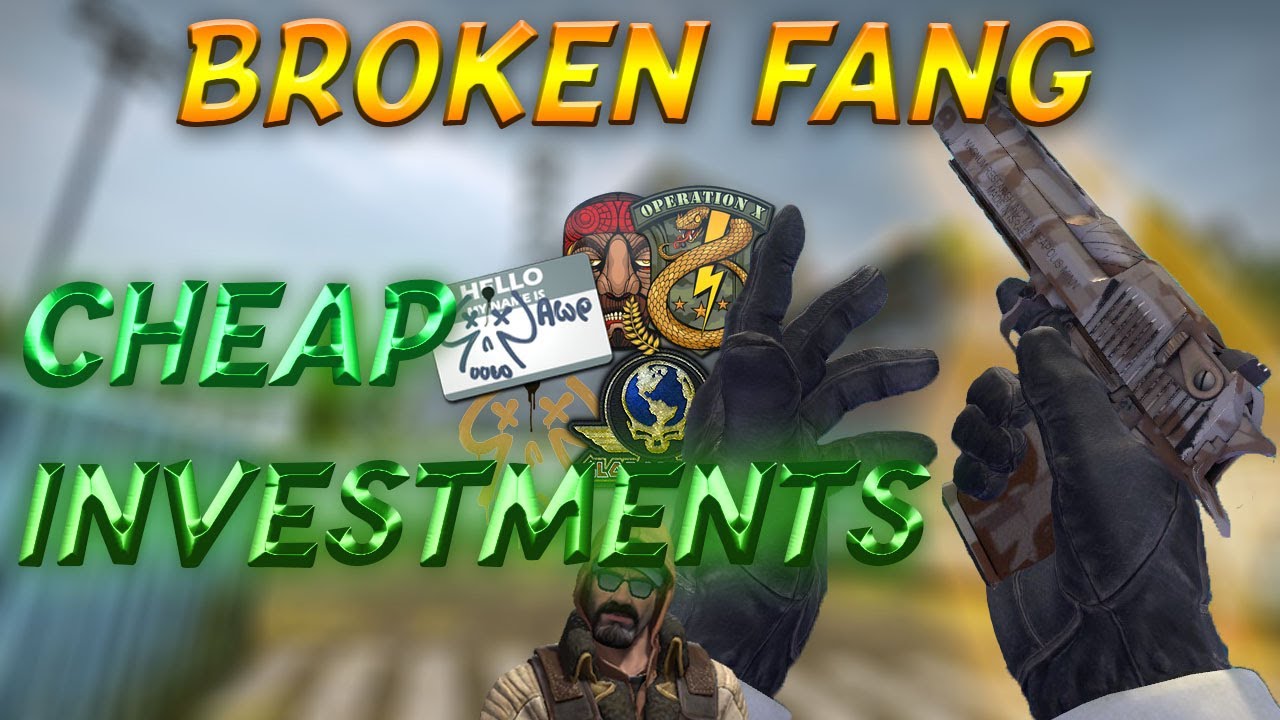Investing in cheap broken fang items