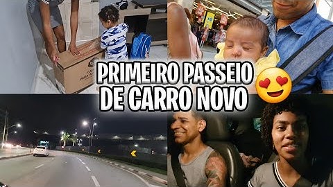 FIZEMOS O PRIMEIRO PASSEIO DE CARRO NOVO !! 😍 + TIVEMOS QUE IR ATRÁS DE OUTRA CADEIRINHA DO ARTHUR