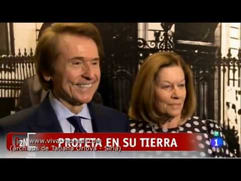 говорят царь ненастоящий Рафаэль в Линаресе / Raphael en Linares (RTVE - Corazón) 15/05/15 viva-raphael.com