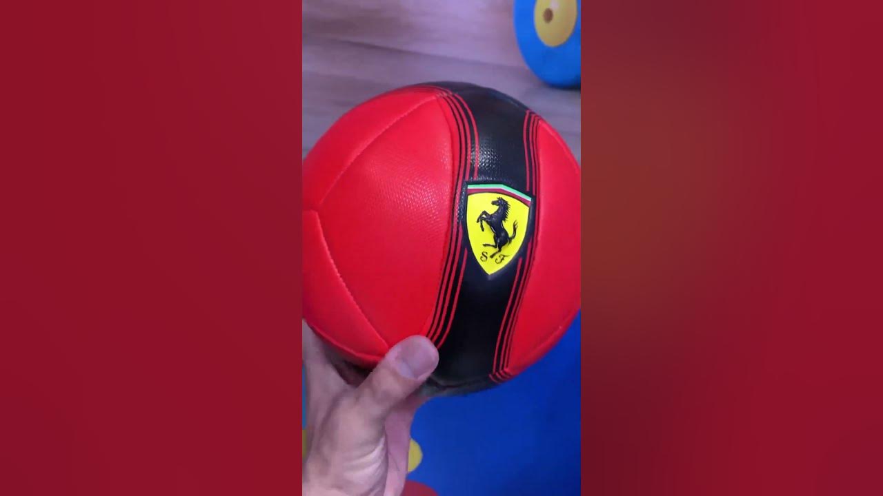 Mesuca - Ferrari Metallic Soccer Ball - Red