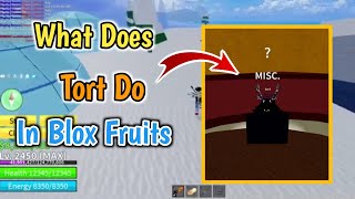 What Does Tort Do in Blox Fruits? | Roblox Blox Fruits Tort NPC Guide