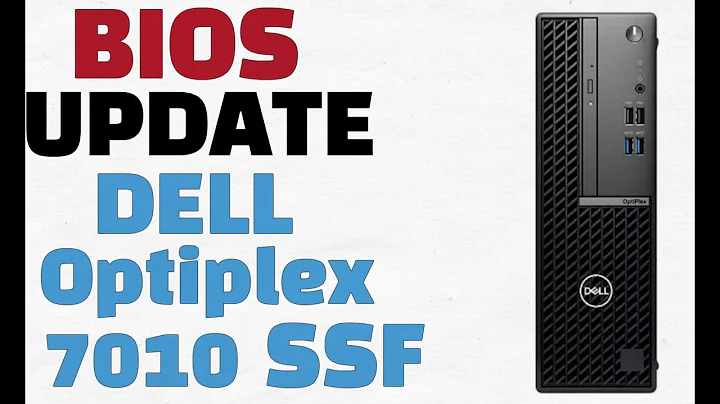 Dell Optiplex 7010 SFF Bios Upgrade Guide