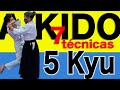 7 tcnicas de 5 kyu aikido  cinturn amarillo
