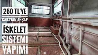 4x4 Karavan Yapımı 12. Bölüm Ahşap İç İskelet