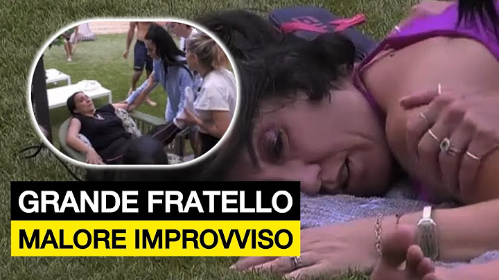 GF Pamela Petrarolo ha un malore e sviene, subito soccorsa