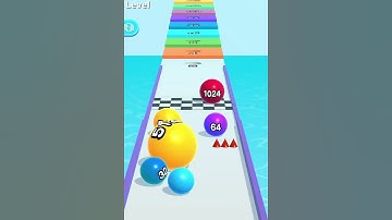 Ball Run 2048 Merge Number ! MAX LEVELS Gameplay Walkthrough 537 android, ios #shorts #viralshorts