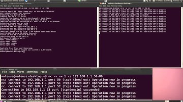 Netcat Basic Port Scanner