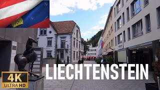 การขับรถจาก VORARLBERG (ออสเตรีย) ไปยัง VADUZ (LIECHTENSTEIN) I 4K 60fps