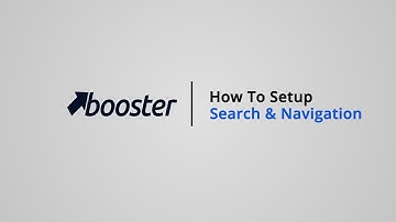 How to Setup Search & Navigation on Shopify with Booster Theme V5