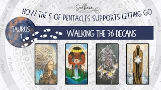 👣 Walking the 36 Decans Ep 4  ♉️ Taurus 1 | Hierophant, Empress, 5 Coins, Magician, King Coins