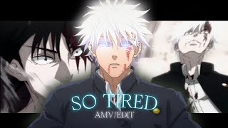 Gojo vs Toji | Round 2 - So Tired [EDIT/AMV]