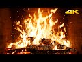 DEEP Glow FIREPLACE With Cozy HEARTH Crackles And Dim EMBER Fire For SILENT Christmas NIGHTS 
