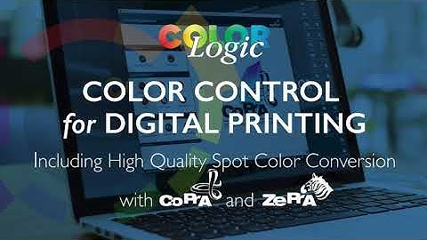 Color Control for Digital Printing Including Spot Color Conversion with ColorLogic CoPrA & ZePrA