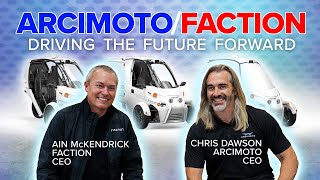 The Arcimoto/Faction Partnership: Driving the Future Forward by Arcimoto 10,563 views 1 year ago 7 minutes, 52 seconds