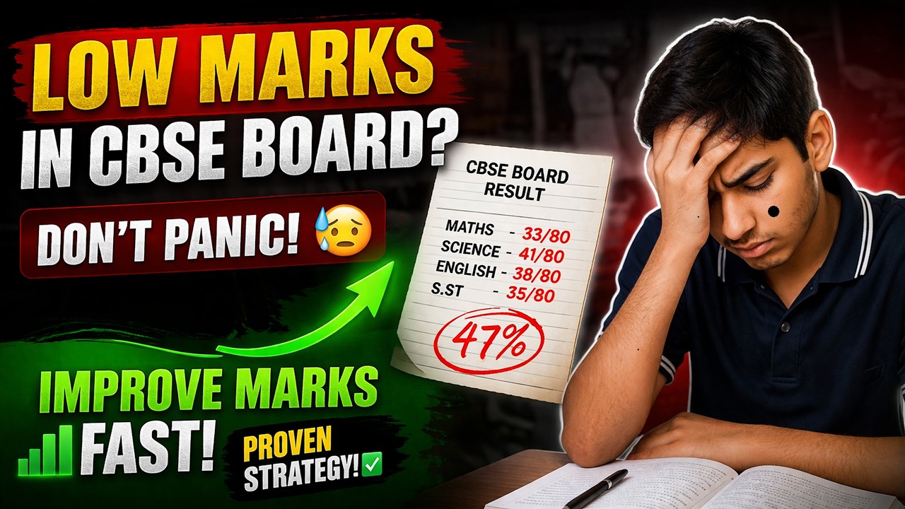 Scored Low in CBSE Board Exam Result 2026? How to improve your marks ...