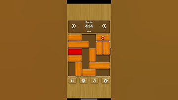 Unblock Me - Relax Mode - Starter // Puzzle 414 #shorts