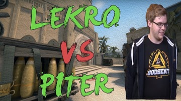 CSGO: POV GODSENT Lekr0 vs PiTER (29/20) mirage @ Uprise Champions Cup Season 4
